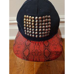 Large Paper Snakeskin Hat